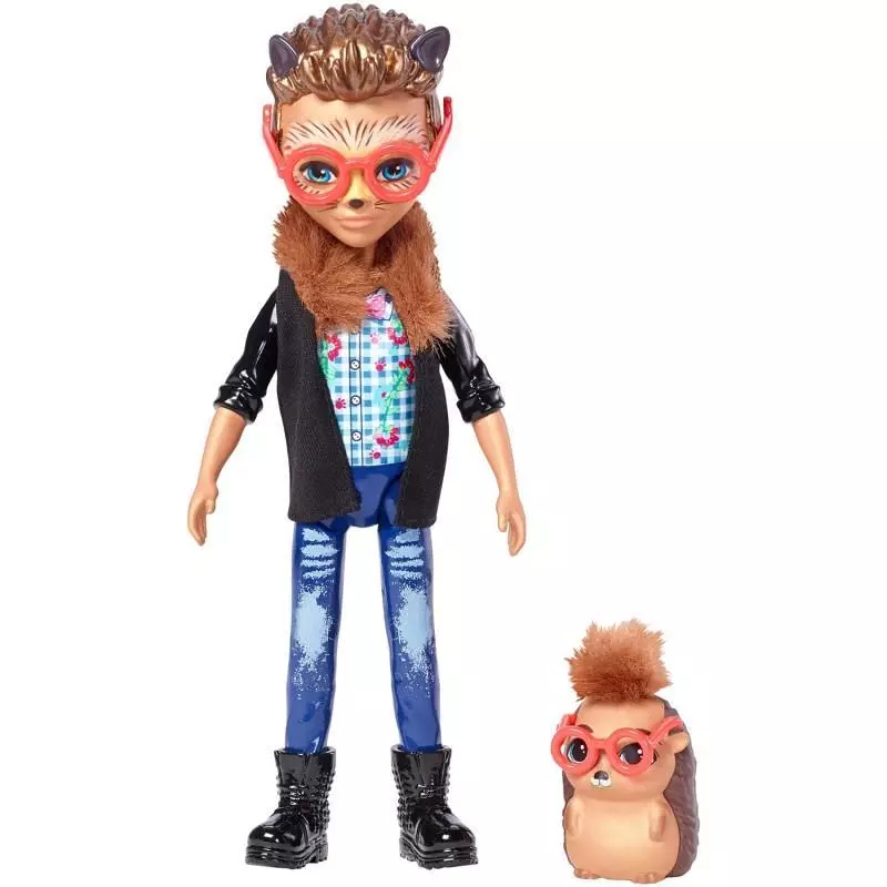 ENCHANTIMALS LALKA HIXBY HEDGEHOG + ZWIERZĄTKO POINTER 4+ II GATUNEK - Mattel