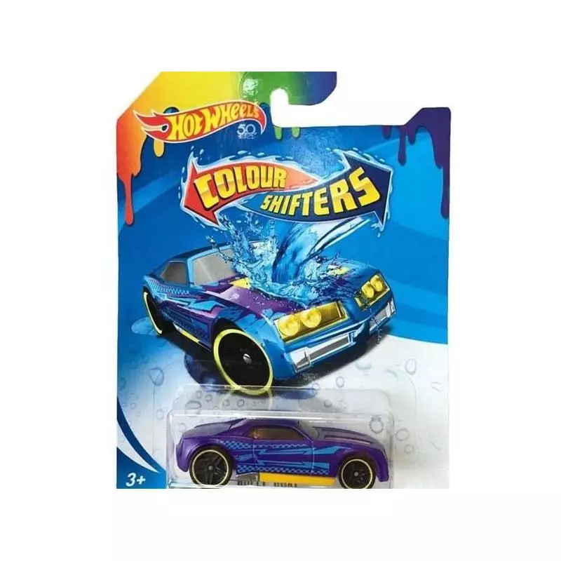 SAMOCHODZIK HOT WHEELS BULLY GOAT ZMIENIA KOLOR 3+ - Mattel