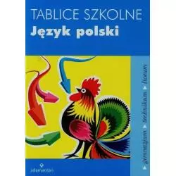 JEZYK POLSKI TABLICE SZKOLNE Witold Mizerski - Adamantan