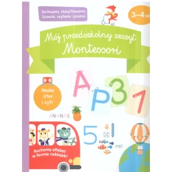 MÓJ PRZEDSZKOLNY ZESZYT MONTESSORI 3-4 LAT - Olesiejuk
