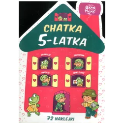 CHATKA 5-LATKA ZGADUJĘ RYSUJĘ SŁUCHAM NAKLEJAM - Olesiejuk