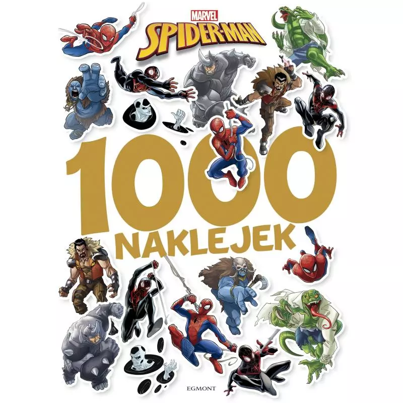 SPIDER-MAN 1000 NAKLEJEK - Egmont