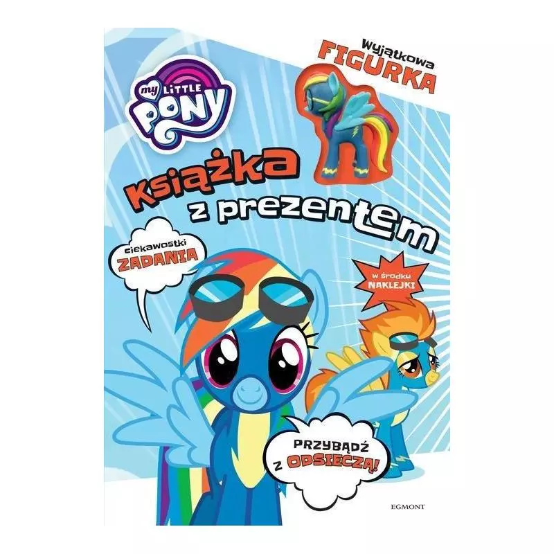 MY LITTLE PONY KSIĄŻKA Z PREZENTEM - Egmont