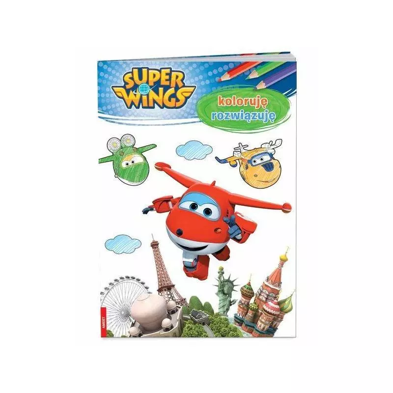 SUPER WINGS KOLORUJĘ ROZWIĄZUJĘ - Ameet