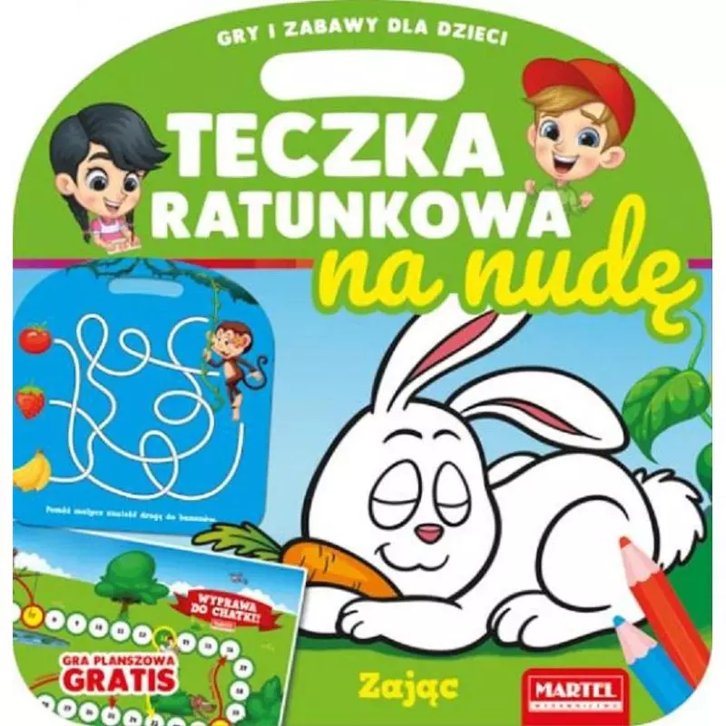 ZAJĄC TECZKA RATUNKOWA NA NUDĘ Adam Gdula - Martel