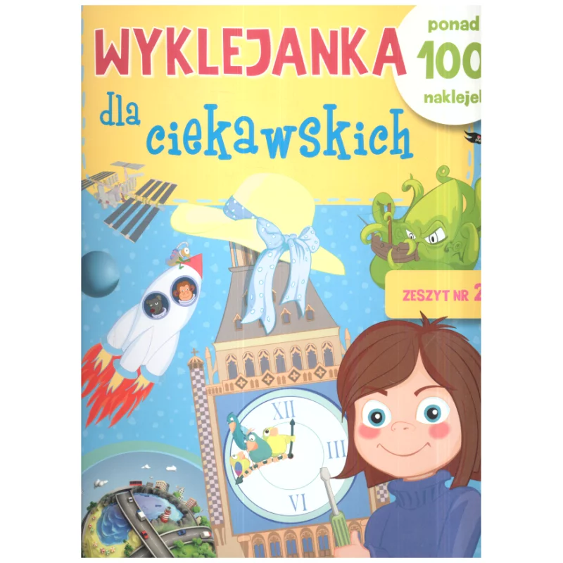 WYKLEJANKA DLA CIEKAWSKICH PONAD 100 NAKLEJEK - Olesiejuk