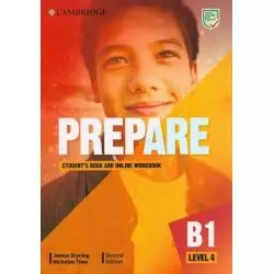 PREPARE 4 STUDENTS BOOK WITH ONLINE WORKBOOK James Styring, Nicholas Tims - Cambridge University Press