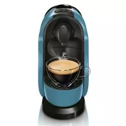 EKSPRES KAPSUŁKOWY TCHIBO CAFISSIMO PURE PETROL TURKUSOWY II GATUNEK - Tchibo