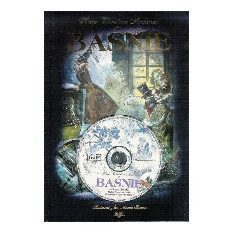 BAŚNIE + CD Hans Christian Andersen - G&P