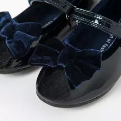 BALERINY DZIEWCZĘCE BŁYSZCZĄCE GRANATOWE KOKARDA 32 COOL CLUB II GATUNEK - Cool Club BALERINY DZIEWCZĘCE BŁYSZCZĄCE GRANATOWE KOKARDA 32 COOL CLUB II GATUNEK - Cool Club