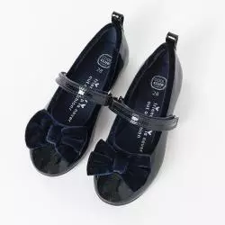 BALERINY DZIEWCZĘCE BŁYSZCZĄCE GRANATOWE KOKARDA 32 COOL CLUB II GATUNEK - Cool Club BALERINY DZIEWCZĘCE BŁYSZCZĄCE GRANATOWE KOKARDA 32 COOL CLUB II GATUNEK - Cool Club