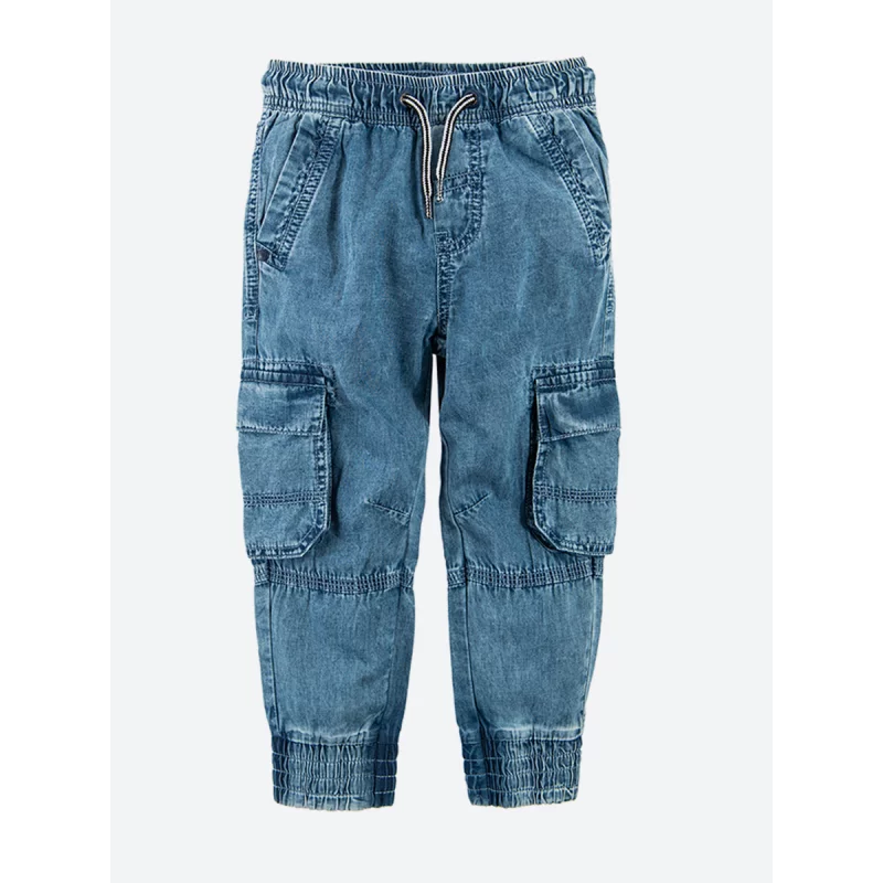 SPODNIE JEANSOWE CHŁOPIĘCE BOJÓWKI 128 CM COOL CLUB - Cool Club