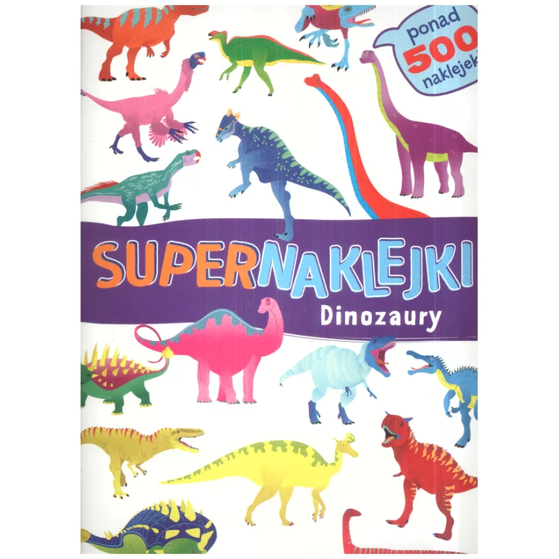 SUPERNAKLEJKI DINOZAURY PONAD 500 NAKLEJEK! - Olesiejuk