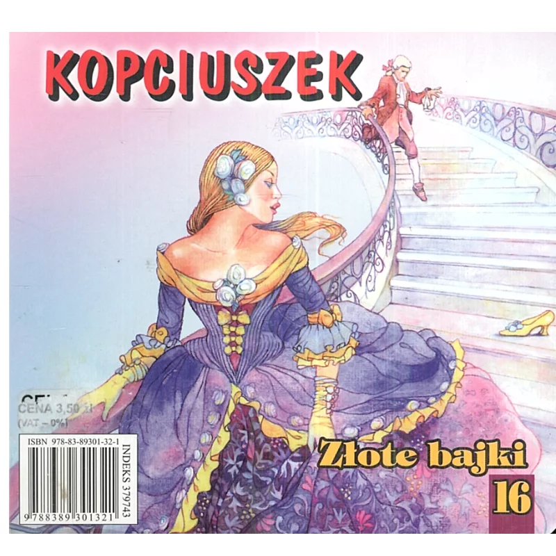 KOPCIUSZEK ZŁOTE BAJKI - 