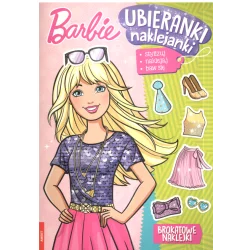 BARBIE UBIERANKI NAKLEJANKI - Ameet