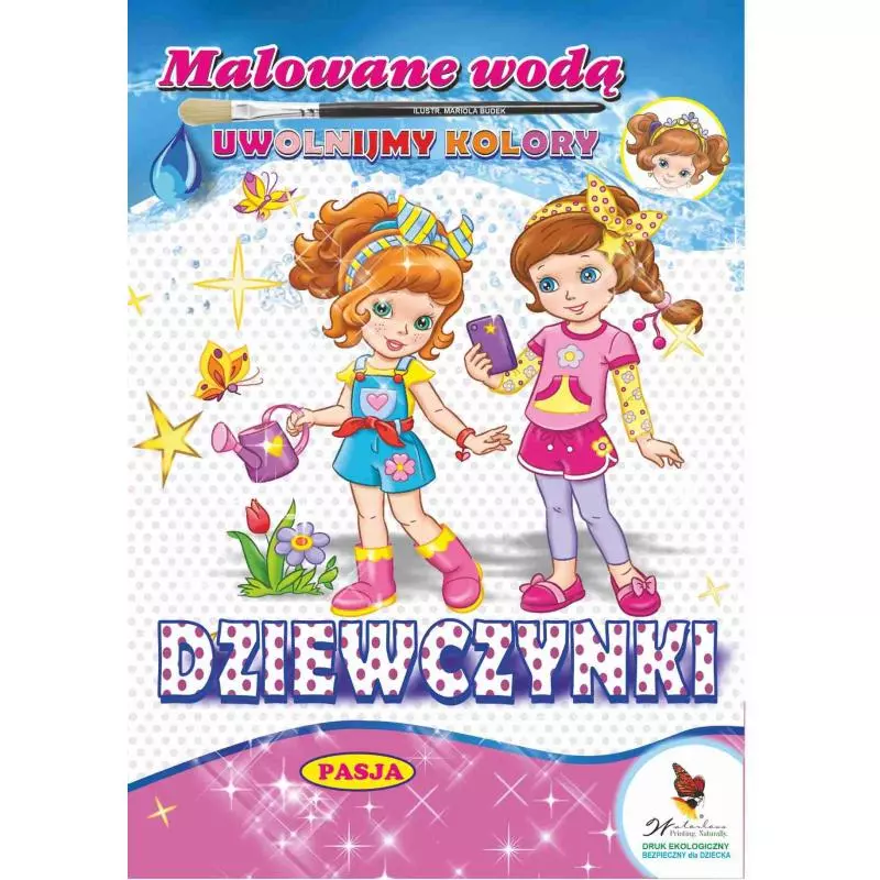 DZIEWCZYNKI MALOWANE WODĄ Mariola Budek - Pasja