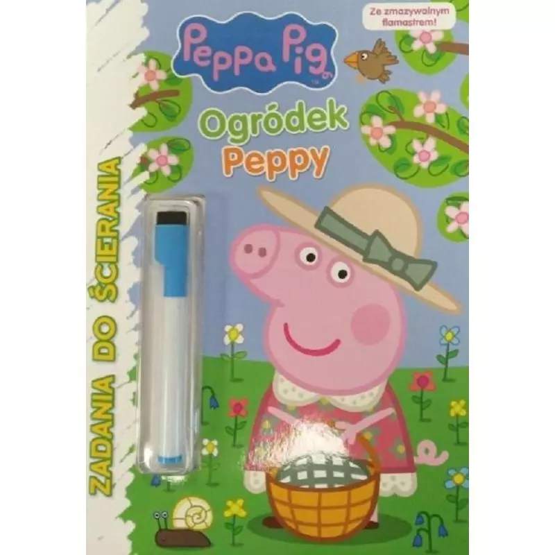 ŚWINKA PEPPA OGRÓDEK PEPPY ZE ZMAZYWALNYM FLAMASTREM! - Media Service Zawada