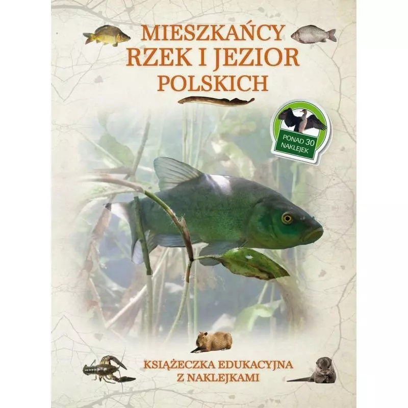 MIESZKAŃCY RZEK I JEZIOR POLSKI. KSIĄŻECZKA EDUKACYJNA Z NAKLEJKAMI Tadeusz Woźniak - Olesiejuk