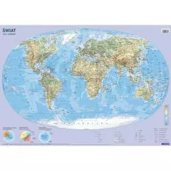 ŚWIAT MAPA ŚCIENNA FIZYCZNA...