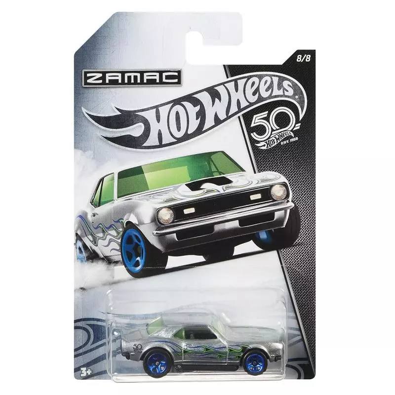 SAMOCHODZIK 50 HOT WHEELS 68 CAPO CAMARO 3+ - Mattel