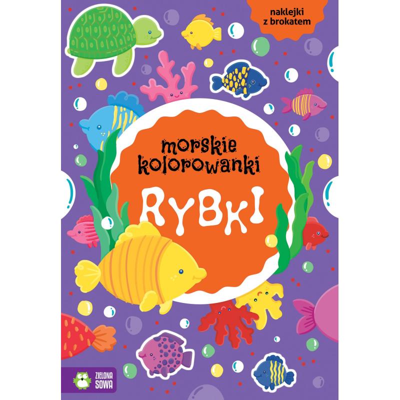 RYBKI MORSKIE KOLOROWANKI 4+
