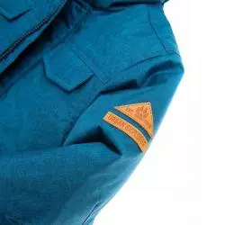 KURTKA NARCIARSKA CHŁOPIĘCA NIEBIESKA Z KAPTUREM 146 CM COOL CLUB - Cool Club