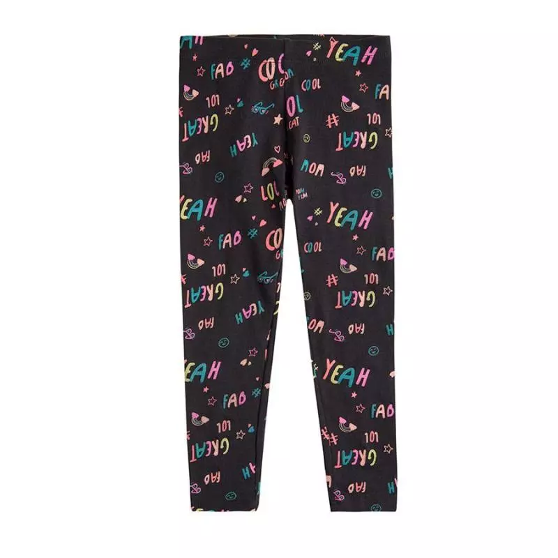 LEGGINSY DZIEWCZĘCE NAPISY 176 CM COOL CLUB - Cool Club