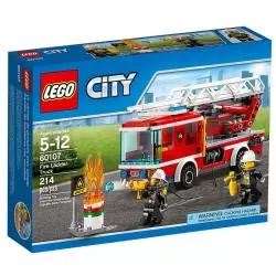 WÓZ STRAŻACKI Z DRABINĄ LEGO CITY 60107 - Lego