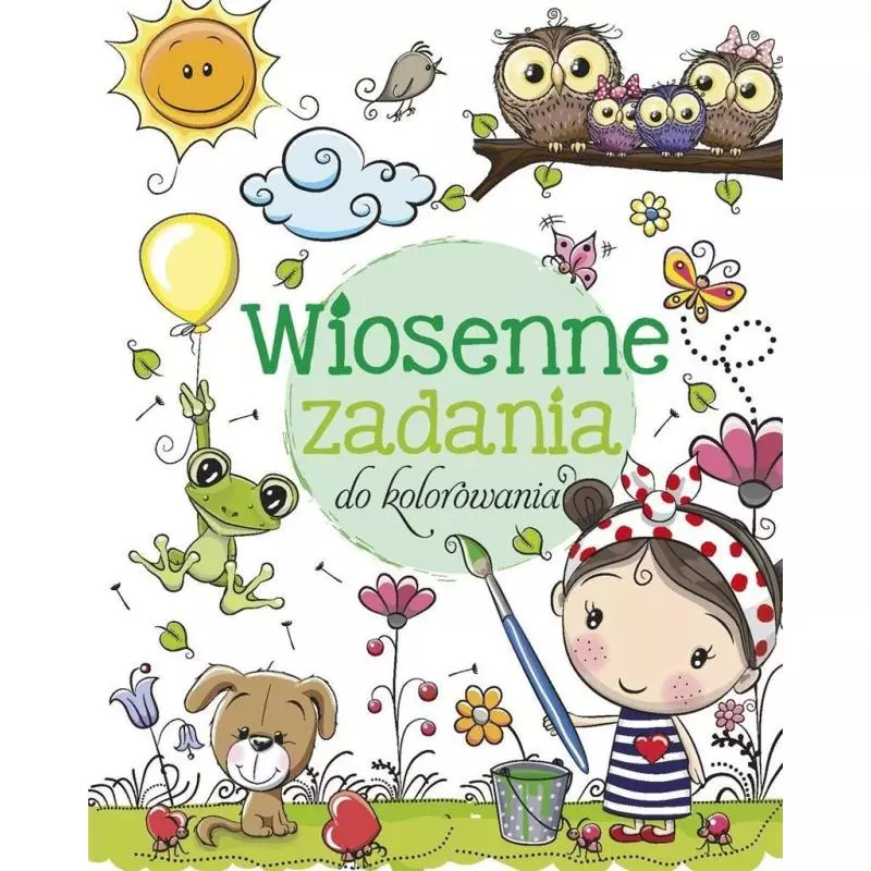 WIOSENNE ZADANIA DO KOLOROWANIA 6+ - Olesiejuk