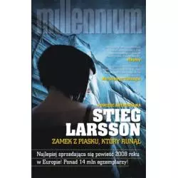 ZAMEK Z PIASKU, KTÓRY RUNĄŁ Stieg Larsson - Czarna Owca