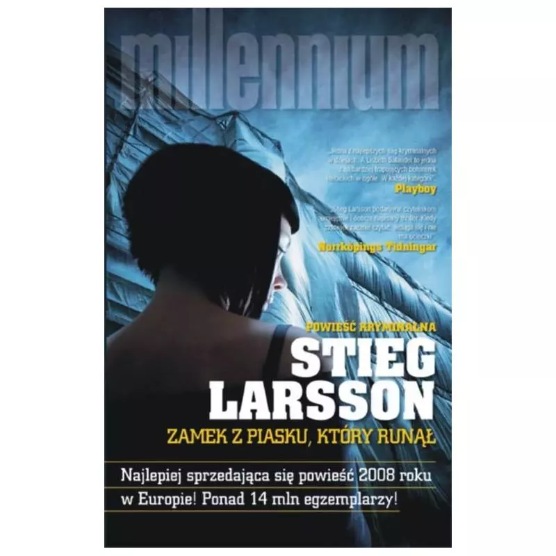 ZAMEK Z PIASKU, KTÓRY RUNĄŁ Stieg Larsson - Czarna Owca