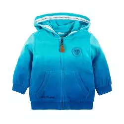 BLUZA CHŁOPIĘCA Z KAPTUREM CIENKA NIEBIESKA 80 CM COOL CLUB - Cool Club