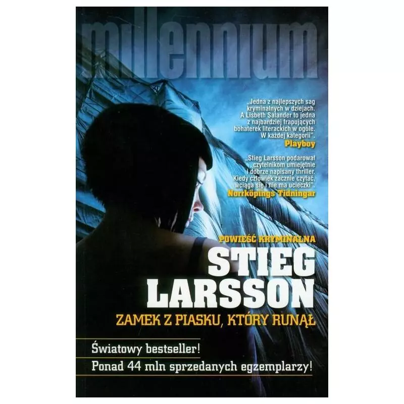 ZAMEK Z PIASKU KTÓRY RUNĄŁ MILLENNIUM 3 Stieg Larsson - Czarna Owca