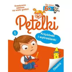 KRZYŻÓWKI I WYKREŚLANKI PĘTELKI 6+ - Dragon