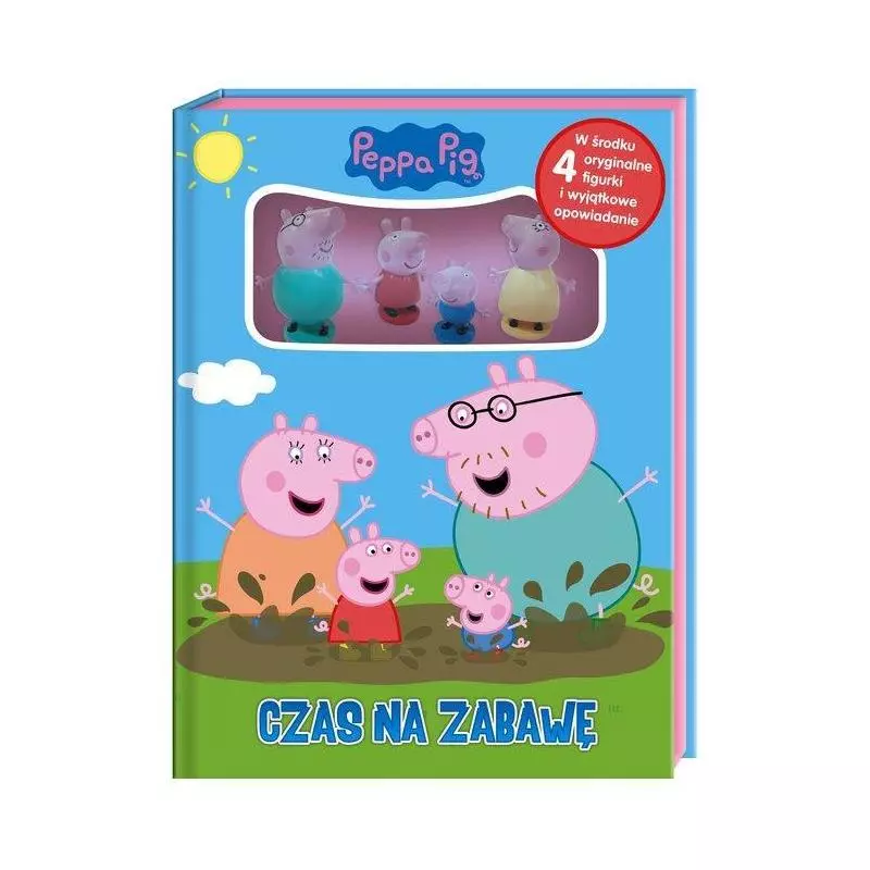 ŚWINKA PEPPA CZAS NA ZABAWĘ + FIGURKI - Media Service Zawada