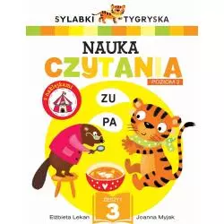 SYLABKI TYGRYSKA. NAUKA CZYTANIA POZIOM 2 ZESZYT 3 3+ - Olesiejuk