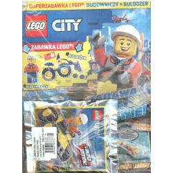 LEGO CITY GAZETKA + SUPERZABAWKA LEGO: BUDOWNICZY + BULDOŻER - Blue Ocean