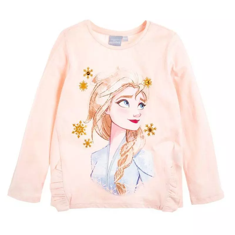 BLUZKA DZIEWCZĘCA Z DŁUGIM RĘKAWEM RÓŻOWA KRAINA LODU 116 CM COOL CLUB - Cool Club BLUZKA DZIEWCZĘCA Z DŁUGIM RĘKAWEM RÓŻOWA KRAINA LODU 116 CM COOL CLUB - Cool Club