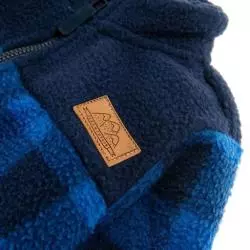 BLUZA CHŁOPIĘCA GRANATOWA KRATKA 86 CM COOL CLUB - Cool Club