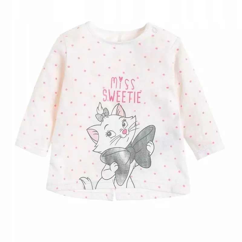 BLUZKA DZIEWCZĘCA BIAŁA MARIE 74 CM COOL CLUB - Cool Club