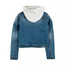 KURTKA JEANSOWA DZIEWCZĘCA Z KAPTUREM 134 CM COOL CLUB - Cool Club