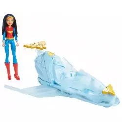 NIEWIDZIALNY ODRZUTOWIEC + LALKA WONDER WOMAN DC SUPER HERO GIRLS 6+ - Mattel