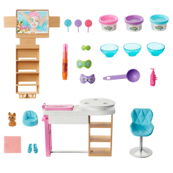 BARBIE SALONIK SPA MASECZKI NA TWARZ 4+ - Mattel