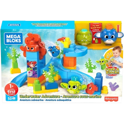KLOCKI MEGA BLOKS PODWODNA PRZYGODA FISHER-PRICE 12M+ - Mattel