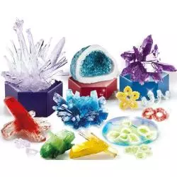 GIGANTYCZNE KRYSZTAŁY ZESTAW KREATYWNY 8+ - Clementoni