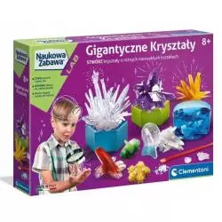 GIGANTYCZNE KRYSZTAŁY ZESTAW KREATYWNY 8+ - Clementoni