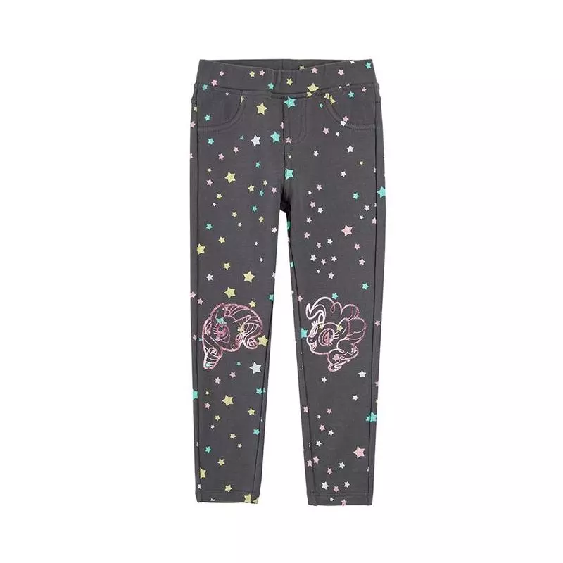 LEGGINSY DZIEWCZĘCE GRAFITOWE MY LITTLE PONY 116 CM COOL CLUB - Cool Club