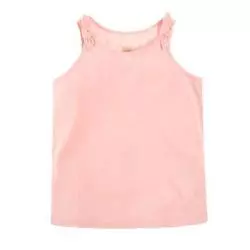 T-SHIRT DZIEWCZĘCY RÓŻOWY BEZ RĘKAWÓW 104 CM COOL CLUB - Cool Club
