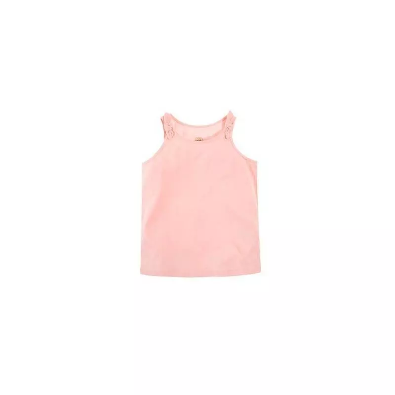 T-SHIRT DZIEWCZĘCY RÓŻOWY BEZ RĘKAWÓW 104 CM COOL CLUB - Cool Club