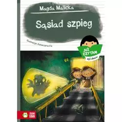 SĄSIAD SZPIEG JUŻ CZYTAM SYLABAMI Magda Malicka 6+ - Zielona Sowa